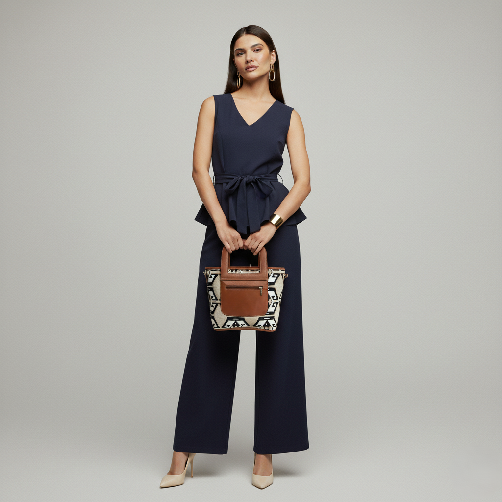Bolso de Mano · Cafe - Image 3