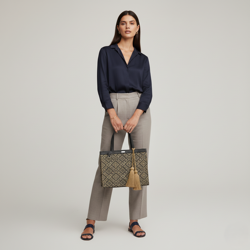 Business Bag · Rombos Negros - Image 7
