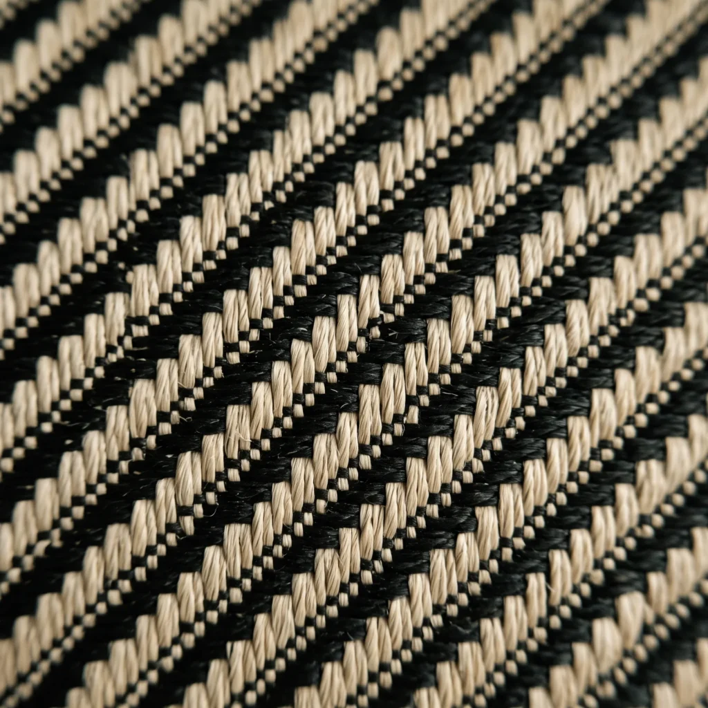 Macro del tejido labrado
